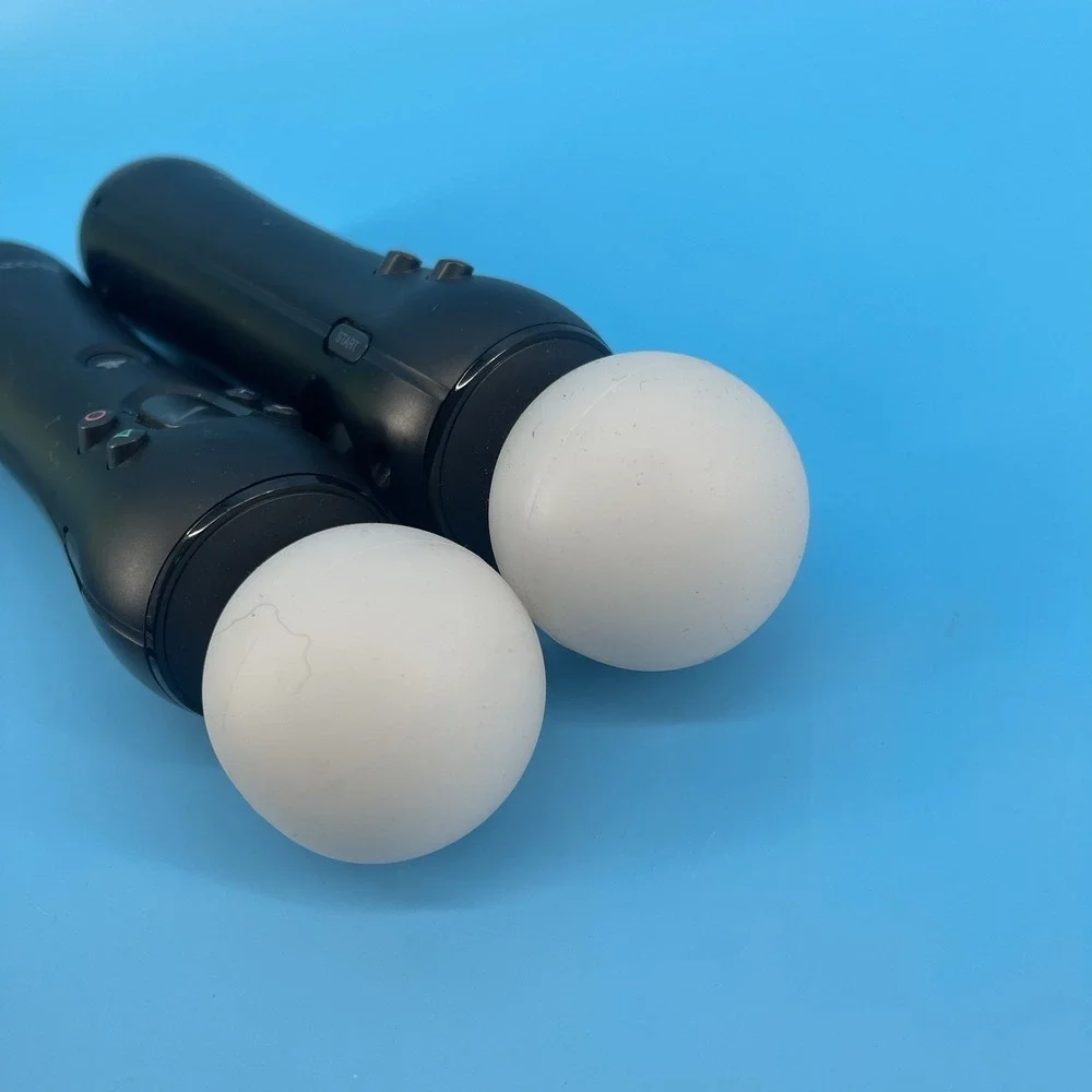 LOT OF X2 Sony PlayStation Move Motion Controller (CECH-ZCM1U) PS3 PS4 VR Game